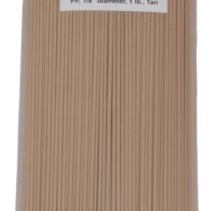 Polyvance Polypropylene Rod, 1/8" Diameter, 1 Lb., Tan (R02-01-04-TN)