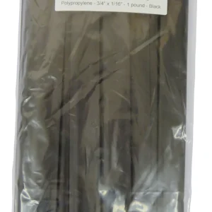 Polyvance Polypropylene Strip, 3/4" X 1/16", 1 Lb., Natural (R02-05-04-BK)