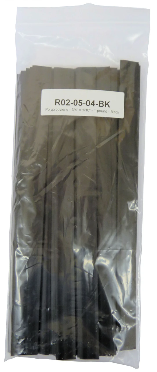 Polyvance Polypropylene Strip, 3/4" X 1/16", 1 Lb., Natural (R02-05-04-BK)