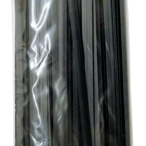 Polyvance Polypropylene Strip, 3/8" X 1/16", 1 Lb., Black (R02-04-04-BK)