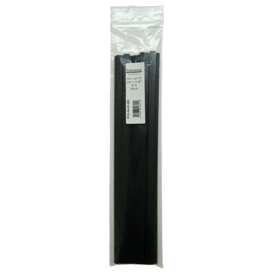 Polyvance Pp+Gf15 Strip, 3/8" X 1/16", 30 Ft., Black (R18-04-03-BK)
