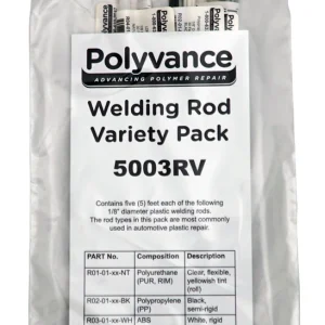 Polyvance Welding Rod Variety Pack (5 Ft Each R01 - R07) (1/8" Dia.) (5003RV)