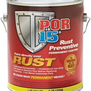 POR-15 Rust Preventive Coating - 1 Gallon - SemiGloss Black (45401)