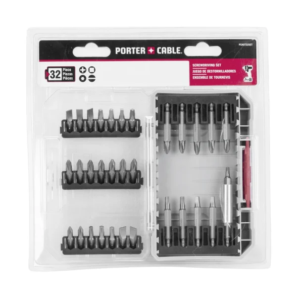 Porter Cable 32 piece Standard Screwdriving Set (PCAST32SET)