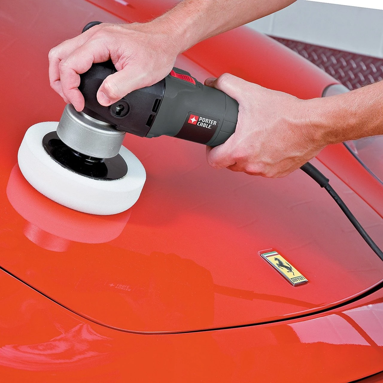 Porter Cable 7346SP 6-Inch Random Orbit Sander w/Polishing Pad — product image 5