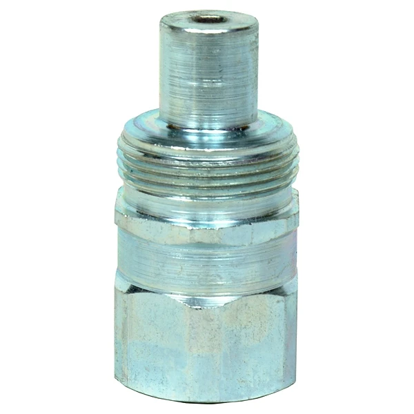 Porto-Power Half Coupler - Silver, 3/8" Hose (B65581)