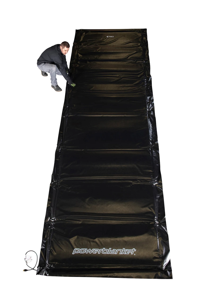 Powerblanket Heated Concrete Blanket 5'X10' Heated 6'X11' Finished (MD0510) — product image 2
