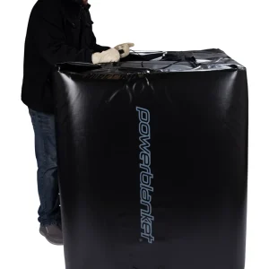 Powerblanket Industrial 250 Gal Insulated Ibc Heater, D-15 Vinyl, Black (TH250)