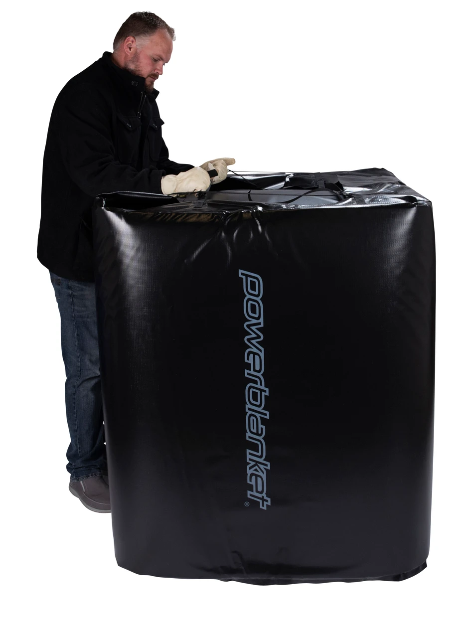 Powerblanket Insulated Ibc Heater, Adj Thermostat, Fits 330 Gal Tote (TH330)