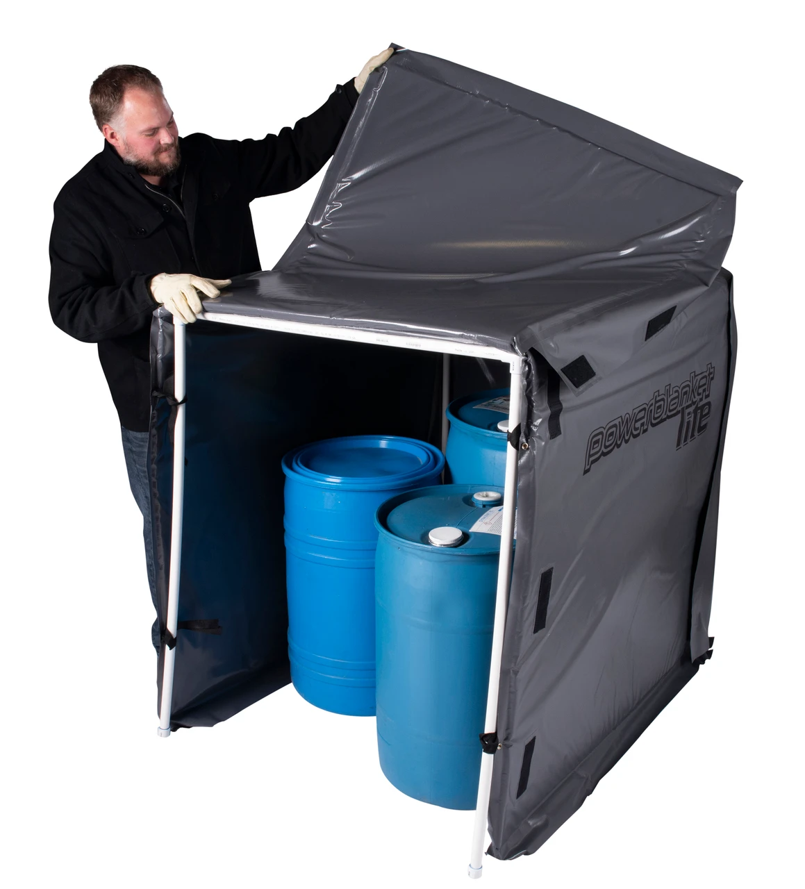 Powerblanket Lite Bulk Material Warmer 48 Cu Ft 800W 120V Hot Box (PBLHB48-800) — product image 2