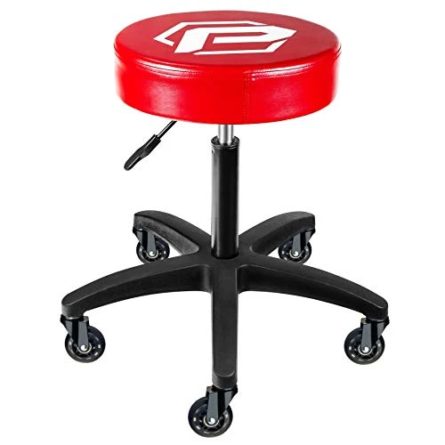 Powerbuilt Rolling Shop Stool Adjustable Height Seat (240250) — product image 2