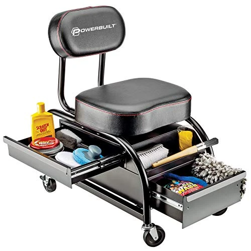 Powerbuilt Professional Detailer Roller Seat (240299) — product image 3