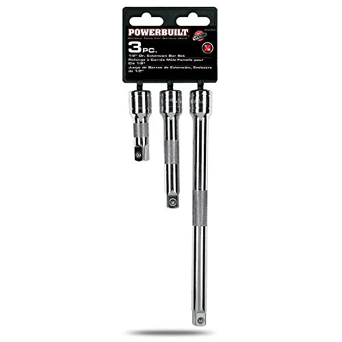 Powerbuilt 3-Piece 1/2″ Drive Extension Bar Set (640846) — product image 2