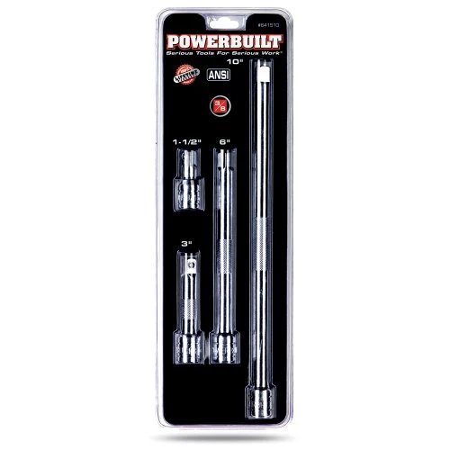 Powerbuilt 3/8" Drive Extension Set (641510) — product image 2