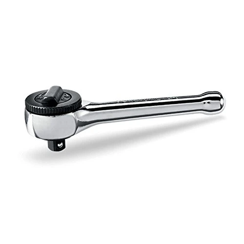 Powerbuilt Alltrade 3/8″ Stubby Spin-Disc Ratchet Driver Silver (641514)