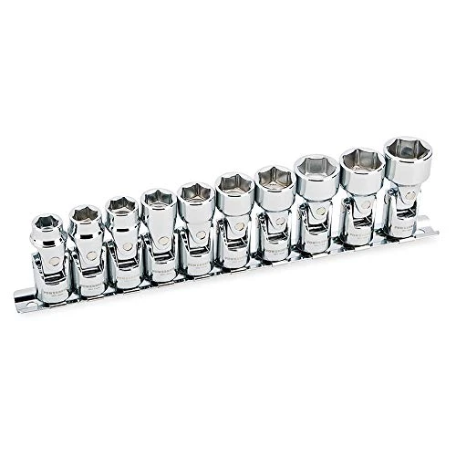Powerbuilt Universal Metric Socket Set 10-pc 3/8-in Drive 641715 (JB-ALT-641715)