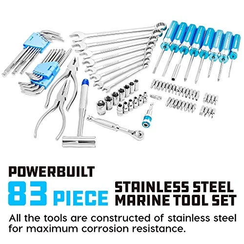 Powerbuilt 83-Piece 420J2 Marine Tool Set (642411) — product image 5