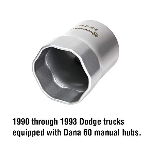 Powerbuilt 2-9/16-in 6-Point Wheel Bearing Lock Nut Socket (647067) — product image 2