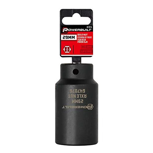 Powerbuilt 29mm Axle Nut Socket, 1/2" Drive (647076) — product image 4