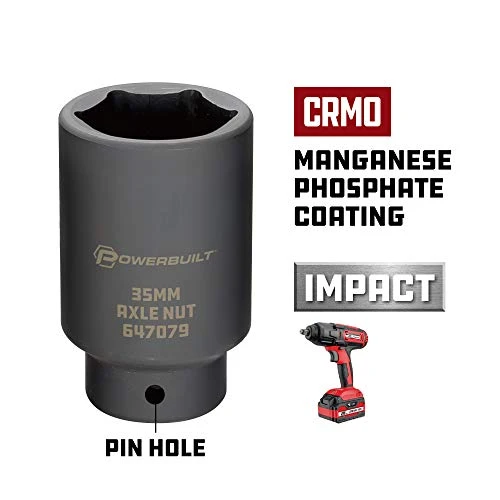 Powerbuilt 35mm Axle Nut Socket (647079) — product image 5