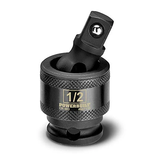 Powerbuilt 1/2" Drive Impact Universal Joint, Chrome Moly Steel (647138)