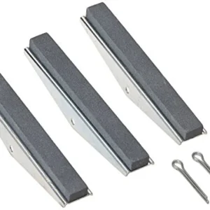 Powerbuilt 4″ Cylinder Hone Stone Set Medium Grit (647361)