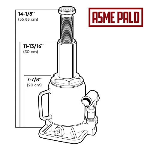 Powerbuilt 20-Ton Shorty Bottle Jack (647504) — product image 3
