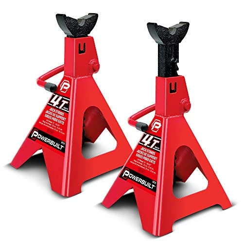 Powerbuilt 4-Ton Ratchet Jack Stand Red (647529)