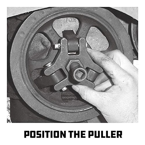 Powerbuilt Harmonic Damper & Pulley Puller Set 136-Pc (647774) — product image 2