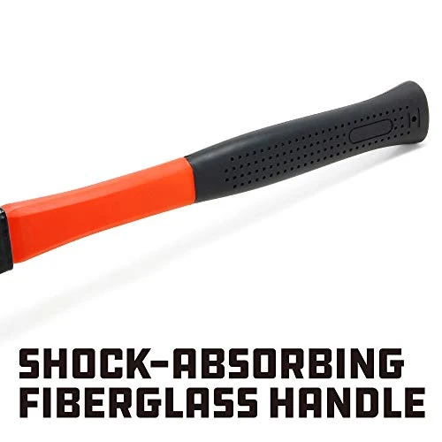 Powerbuilt 16-oz Ball Peen Hammer Fiberglass Handle (JB-ALT-648329) — product image 2