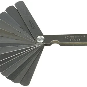 Powerbuilt 15 Blade Metric Feeler Gauge (648395)