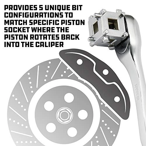Powerbuilt Disc Brake Piston Tool (648410) — product image 4