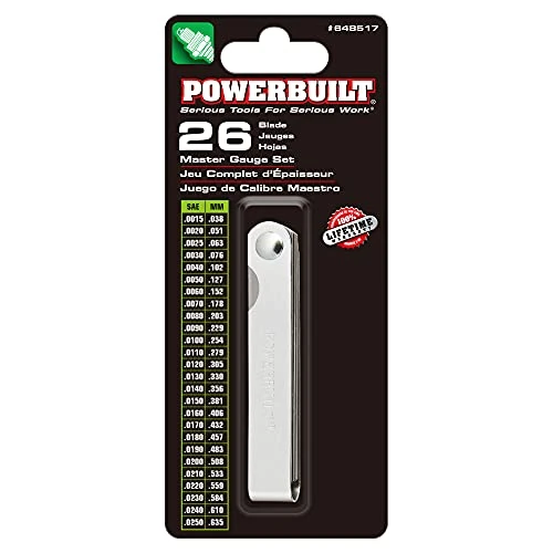 Powerbuilt 26-Blade Master Feeler Gauge Set (648517) — product image 2