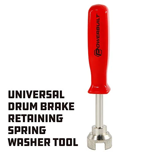 Powerbuilt Universal Drum Brake Retaining Spring Washer Tool (648592) — product image 3