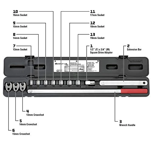 Powerbuilt Serpentine Belt Tool Set (648629) — product image 2
