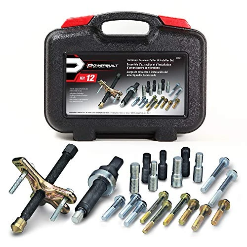 Powerbuilt Harmonic Balancer Puller & Installer Tool Set (648637)