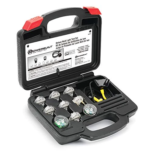 Powerbuilt Deluxe Fuel Injection Test Noid Light Tool Set Kit (648745)