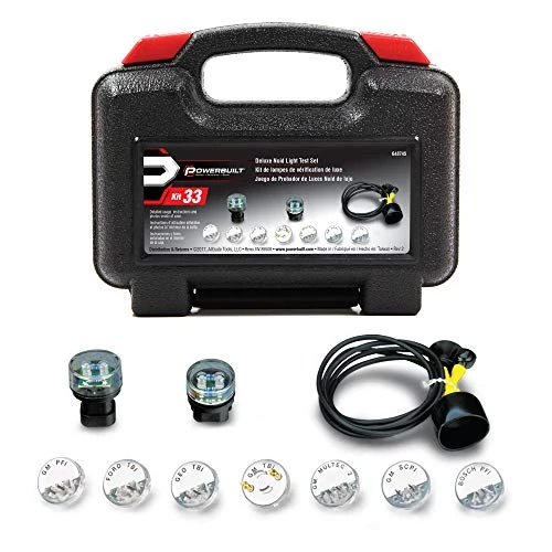 Powerbuilt Deluxe Fuel Injection Test Noid Light Tool Set Kit (648745) — product image 3