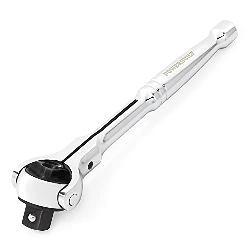 Powerbuilt 3/8" Swivel Head Ratchet, 72 Tooth (649941)