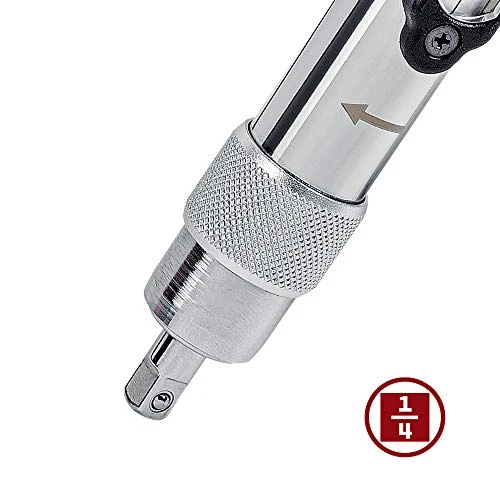 Powerbuilt 1/4" Drive Ratcheting T-Handle Torque Wrench (649971) — product image 2