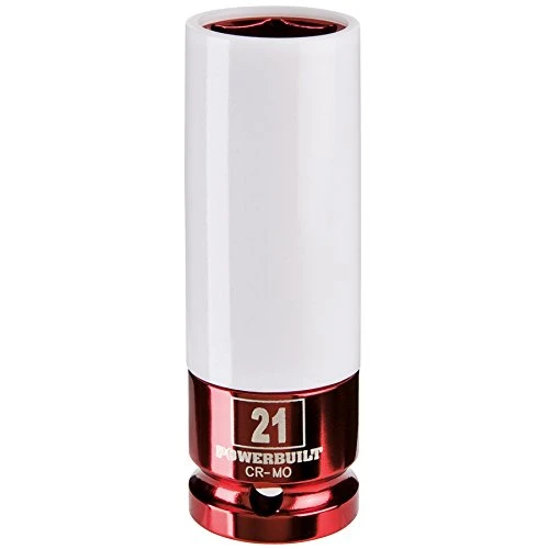 Powerbuilt Thin Wall 21mm Metric Lug Nut Socket (941041)