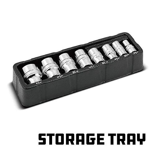 Powerbuilt 8-Piece Zeon SAE Socket Set for Damaged Bolts (941323) — product image 4