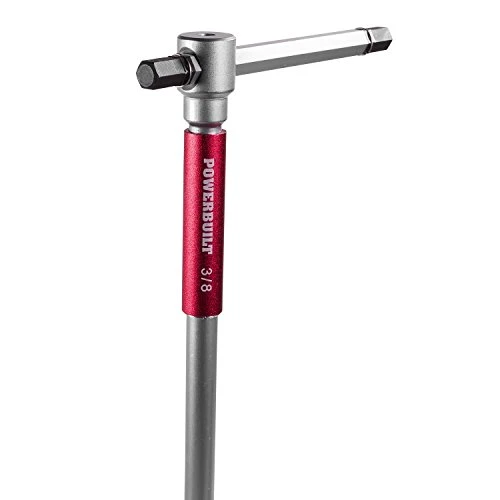 Powerbuilt 8-Piece SAE T-Handle Hex Allen Key Wrench Set (941644) — product image 5