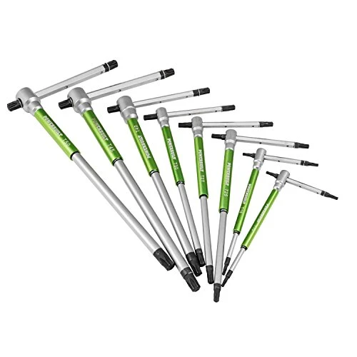 Powerbuilt 9-Piece Torx Star T-Handle Hex Key Wrench Set (941646) — product image 3