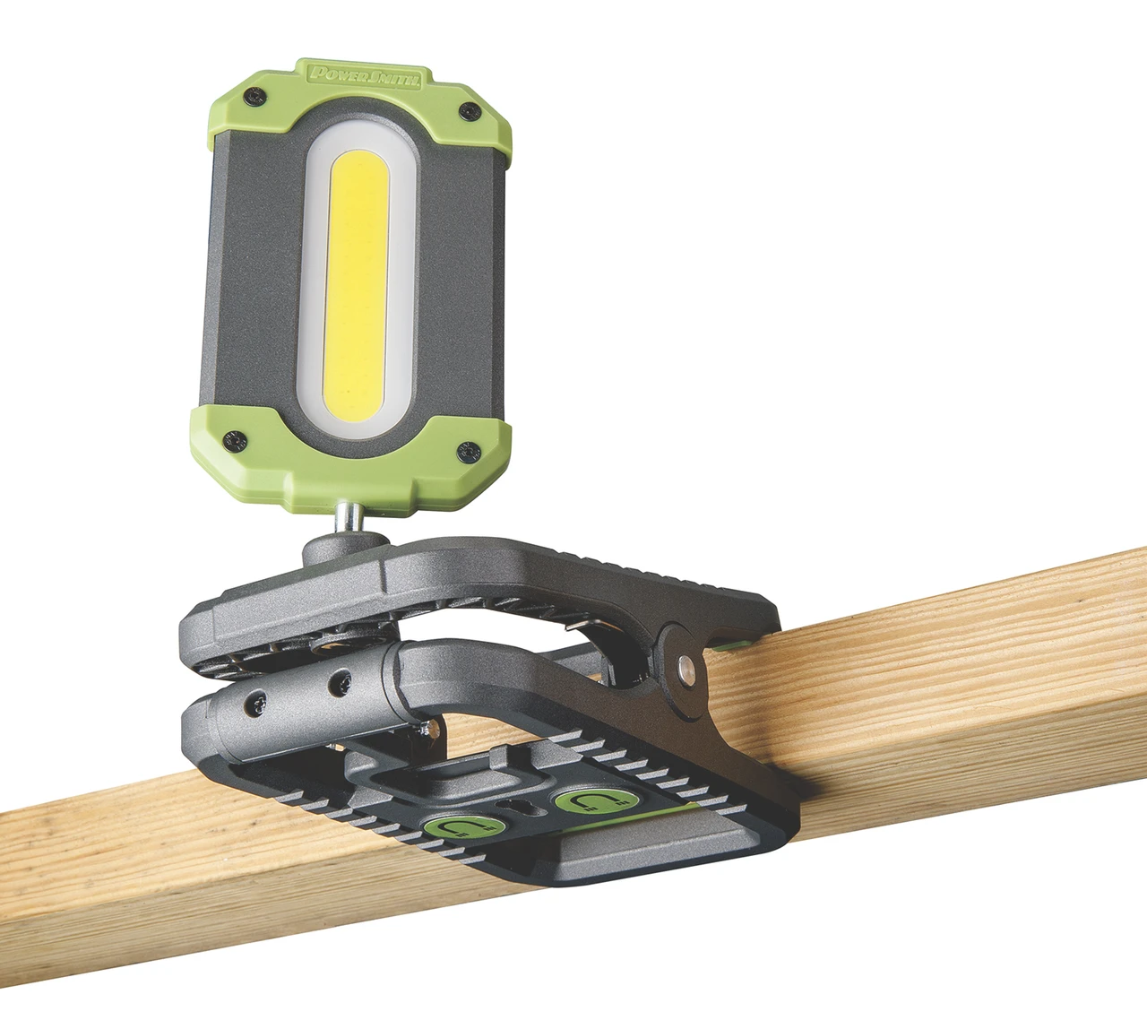 PowerSmith 1000 Lumen Rechargeable Work Light with Clamp and Hook (PWLR010CM) — product image 7
