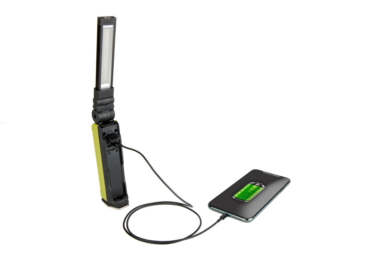 PowerSmith 600 Lumen Foldable LED Work Light with Spot and UV Modes (PILB600UV) — product image 7