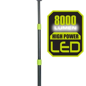 PowerSmith 8,000 Lumen LED Work Light with Telescoping Tripod (PWLD080T)