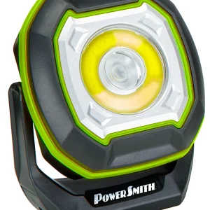 PowerSmith 800 Lumen Rechargeable Work Light with Magnetic Base (PILF800S)