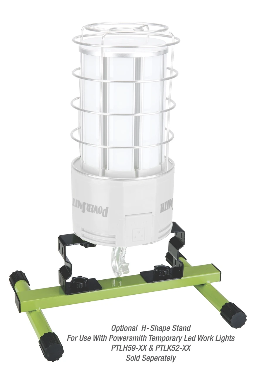 PowerSmith Portable H-Shaped Stand for High Bay LED Work Lights (PATLK52-HS)