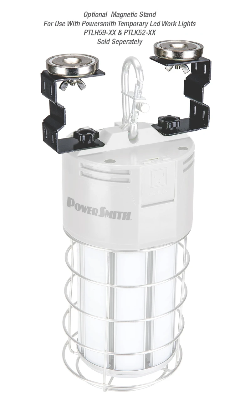 PowerSmith Portable Magnetic Stand for High Bay LED Work Lights (PATLK52-MS) — product image 2